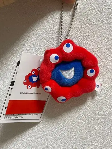 박람회장 내 한정판 미야쿠마 마스코트 키체인 페이스