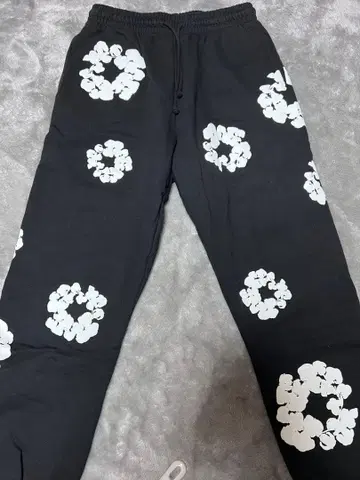 데님 티어스 스웨트 팬츠