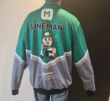 LINE MAN 집업 나일론 자켓 XXL 사이즈