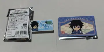 토미오카 기유 귀멸 식당 네임 배지 특전 카드