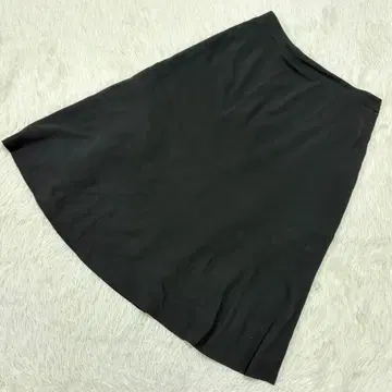 플레어 스커트 블랙 13 심플