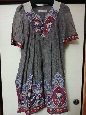 알베로베로 돼지 에스닉풍 원피스