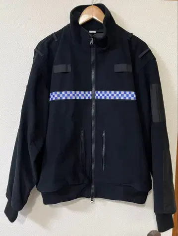 영국 폴리스 플리스 자켓 리플렉터