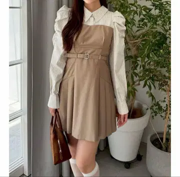 dazzlin 긴팔 미니 원피스 S 사이즈