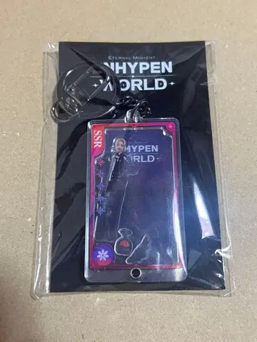 ENHYPEN WORLD 팝업 키링 정원