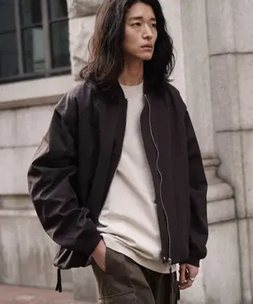 WYM DETACHABLE NYLON GABA FLIGHT BLOUSON