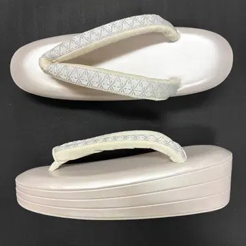 특가 고급 조리 저반발 3단 핑크 펄 x 나리히라 다이아 니시진 비단