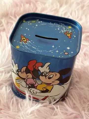 [레트로 당시품] 도쿄 디즈니랜드 스페이스 마운틴 저금통