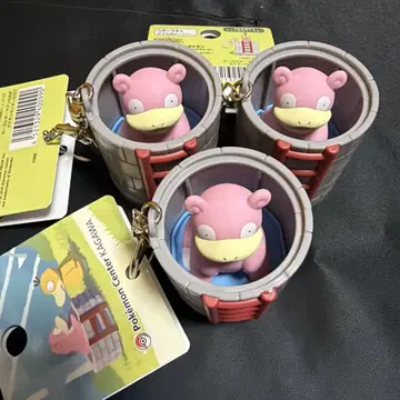 키링 야돈의 우물 포켓몬 센터 카가와 3개 세트 미사용 새상품