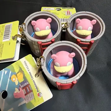 키링 야돈의 우물 포켓몬 센터 카가와 3개 세트 미사용 새상품