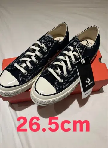 CONVERS ct70 로우컷/블랙 26.5cm