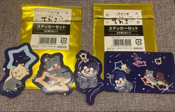 두 꼬리 아기 여우 텐코 in namco TOKYO 스티커 세트