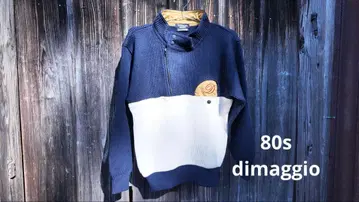 80s dimaggio blouson knit