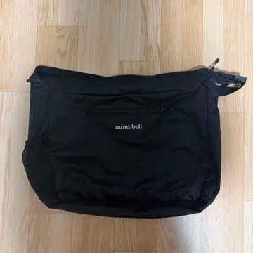 mont-bell 블랙 숄더백 L