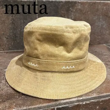 새상품급 muta 코듀로이 버킷햇 골프 베이지