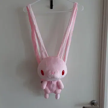 범용 토끼 백팩 화이트 핑크