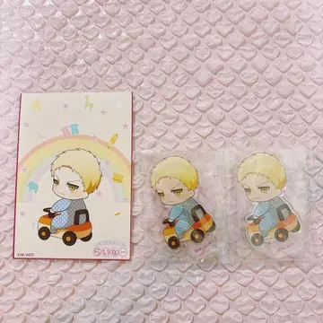 진격의 거인 라이너 아크릴 스탠드 브로마이드 3종 세트