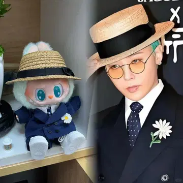 러브브 G-DRAGON 지용 봉제 인형 옷 갈아입기 6종 세트