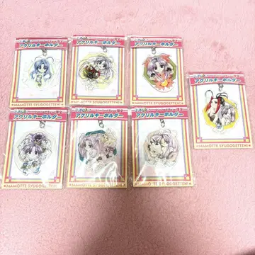 마모테 수호월천 아크릴 키링 7점 세트