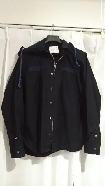 sacai 도킹 스트라이프 셔츠 20ss 사이즈 3 20-02242M