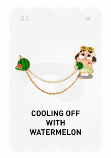 CRYBABY HELLO THAILAND 시리즈 배지