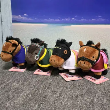 서러브레드 컬렉션 말 의류 마스코트 볼 체인 3종 세트