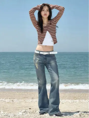 ASON SPIER 워싱 팬츠 / 데님 S 사이즈