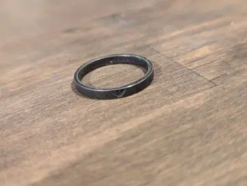 엠포리오 아르마니 블랙 메탈 반지