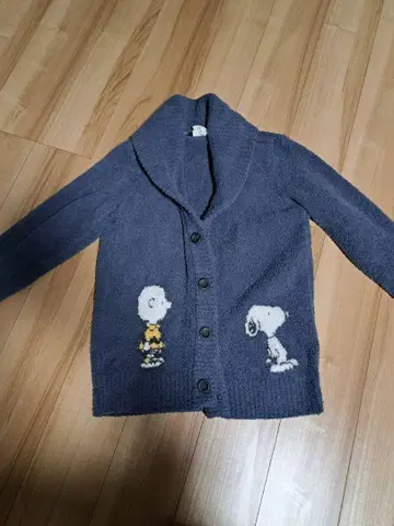 스누피 자수 룸웨어 네이비