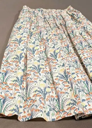 Crespi LIBERTY 플레어 스커트 꽃무늬
