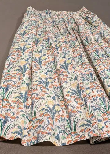 Crespi LIBERTY 플레어 스커트 꽃무늬