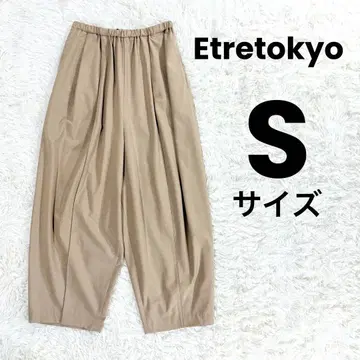 [ 새상품급 ] 에트레토쿄 etretokyo 핀턱 이지 팬츠 베이지