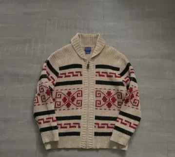 XL PENDLETON 가디건 카우친 니트 복각