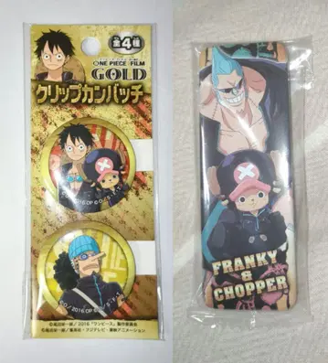 레어 ONE PIECE FILM GOLD 캔뱃지 세트