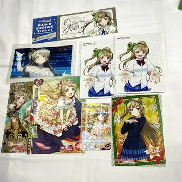 러브 라이브 미나미 코토리 브로마이드 티켓풍 책갈피 클리어 브로마이드