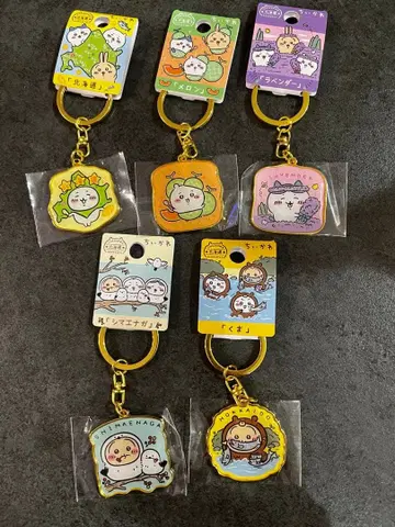 지역 한정 치이카와 키링 홋카이도 5개 세트