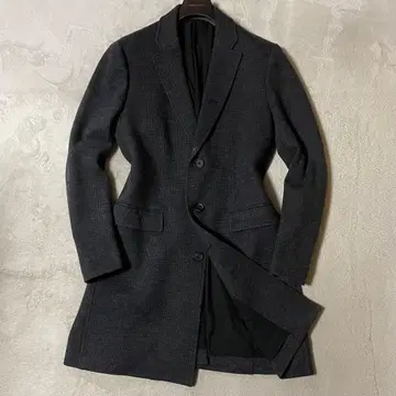 조셉옴므 하운드 투스 체스터 코트 Sz.50/XL 컨디션 최상