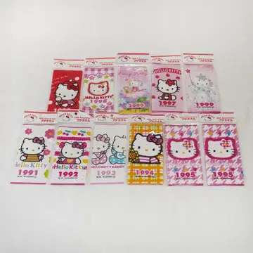 키티 타월 손수건 장미 불가