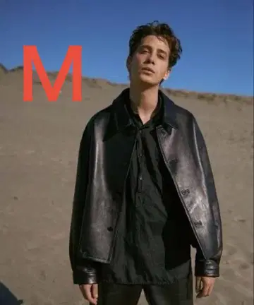 [ 미사용 새상품 ] LIDNM LEATHER SHORT BLOUSON