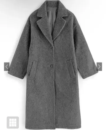 GRL 그레일 샤기 롱 체스터 코트[fo1780] 미사용 새상품