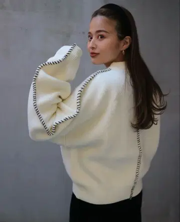 TRUNC88 청키 스티치 니트