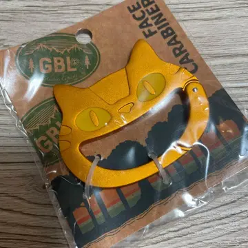 [ GBL ] 이웃집 토토로 페이스 카라비너 고양이 버스 오렌지 키링