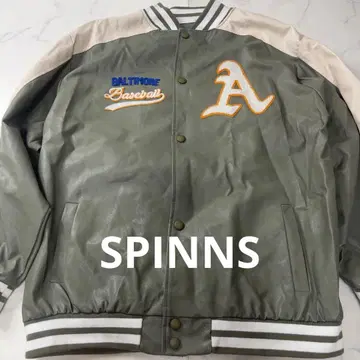 SPINNS 볼티모어 베이스볼 바시티 자켓