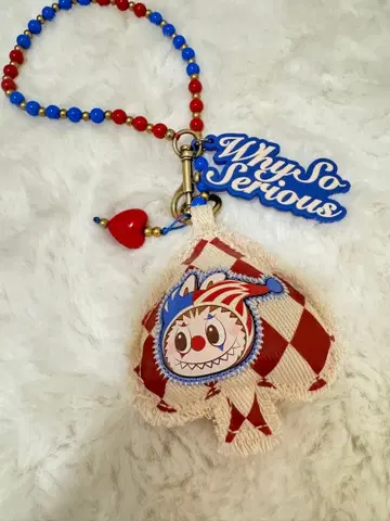 WHY SO SERIOUS 시리즈 펜던트 체인 러브브 미개봉