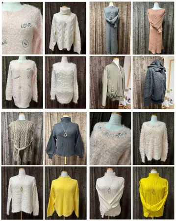 니트 스웨터 묶음 판매