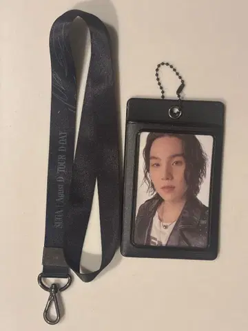 BTS SUGA Agust D D-DAY 포토카드 홀더