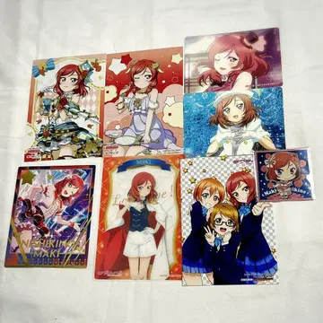 러브 라이브 니시키노 마키 스냅 클리어 브로마이드 트레이딩