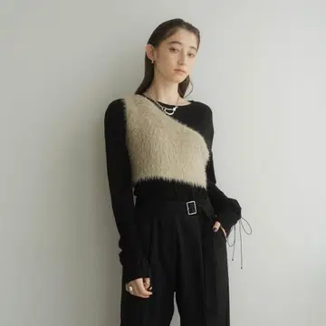 Knuth Marf shaggy knit vest