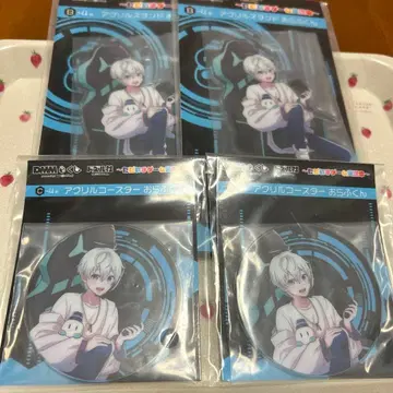 도즈루사 지금 게임 실황 중 DMM 복권 아크릴 스탠드 코스터 오라후 군