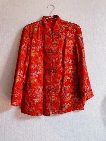 vintage 차이나 자켓